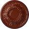 Ekena Millwork Wakefield Ceiling Medallion (Fits Canopies up to 3 5/8"), Hnd-Painted Firebrick, 11 3/4"OD x 1 1/4"P CM11WAFIF - alternate 1